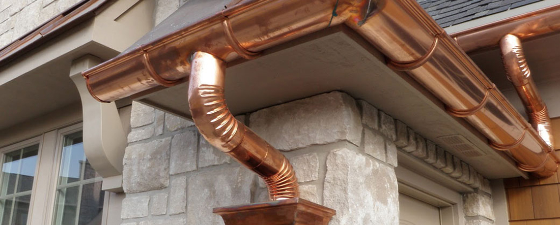 Copper Gutters Banner